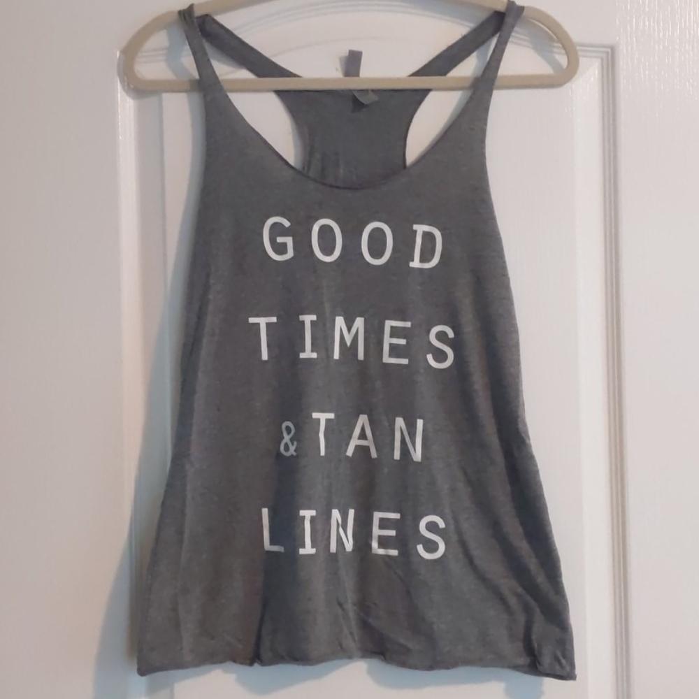 Good Times & Tan Lines Summer Tank S/M